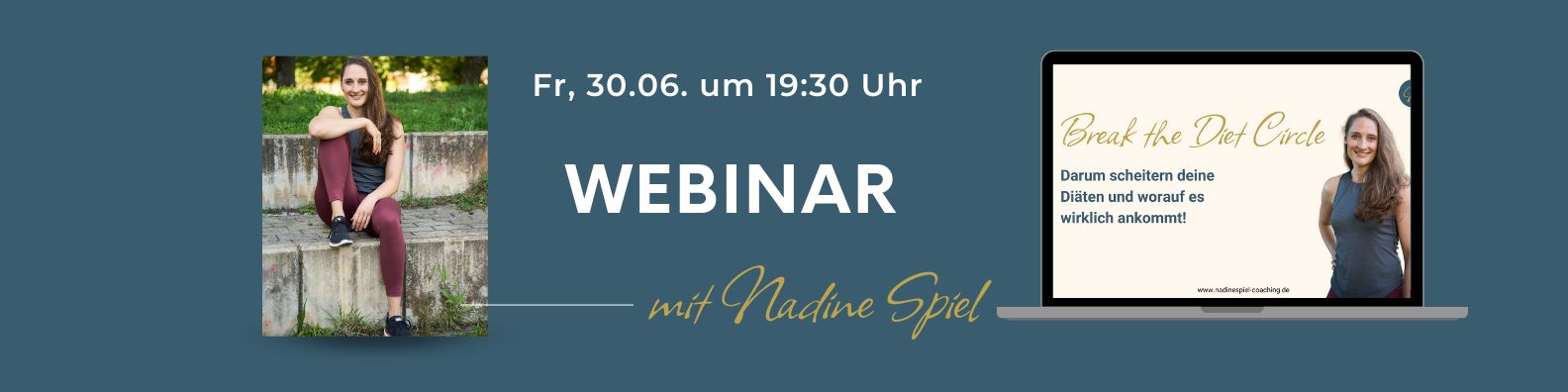 Read more about the article Break the Diet Circle – Webinar mit Nadine Spiel